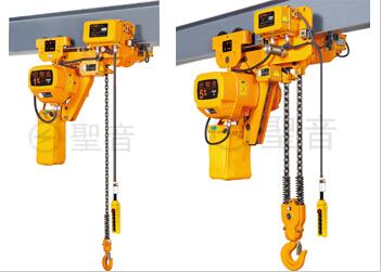 Low clearance chain hoist