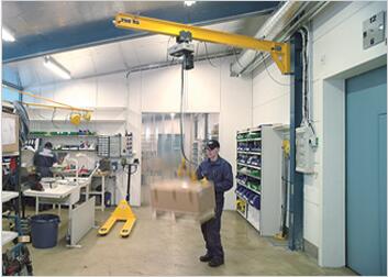 Manual wall type rotary arm hanging