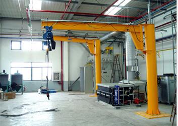 Manual column jib crane