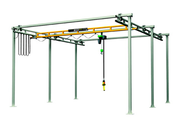 Rigid track work unit