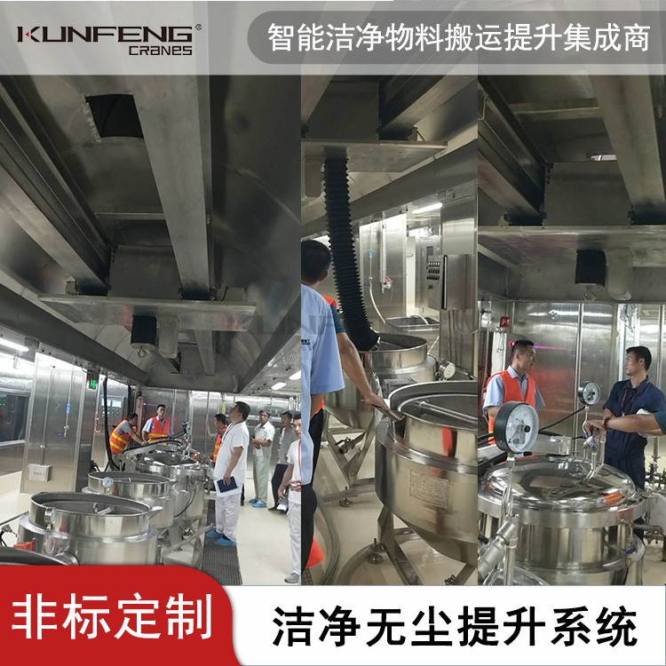 食品加工厂无尘天车