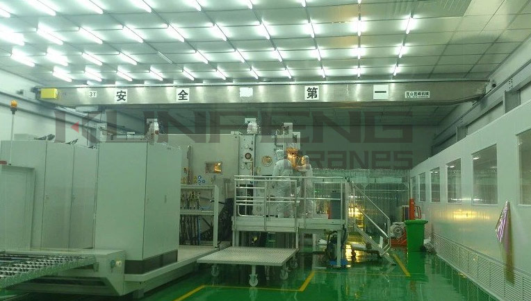 锂电池行业车间洁净起重机航车