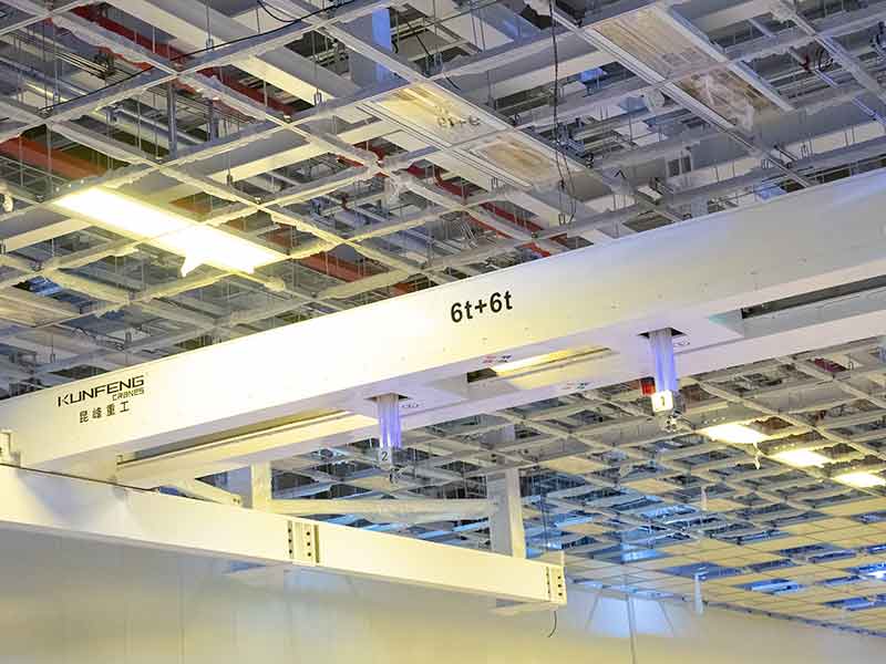 6+6t双梁纤维带行车