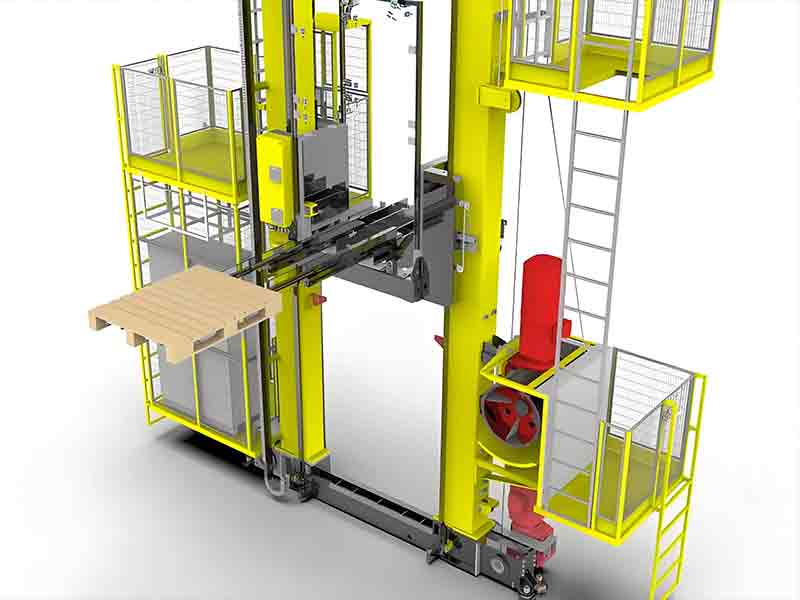 堆垛机行走机构