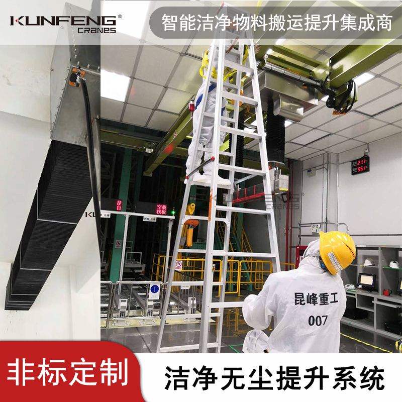 高纯气体系统实验室洁净起重设备