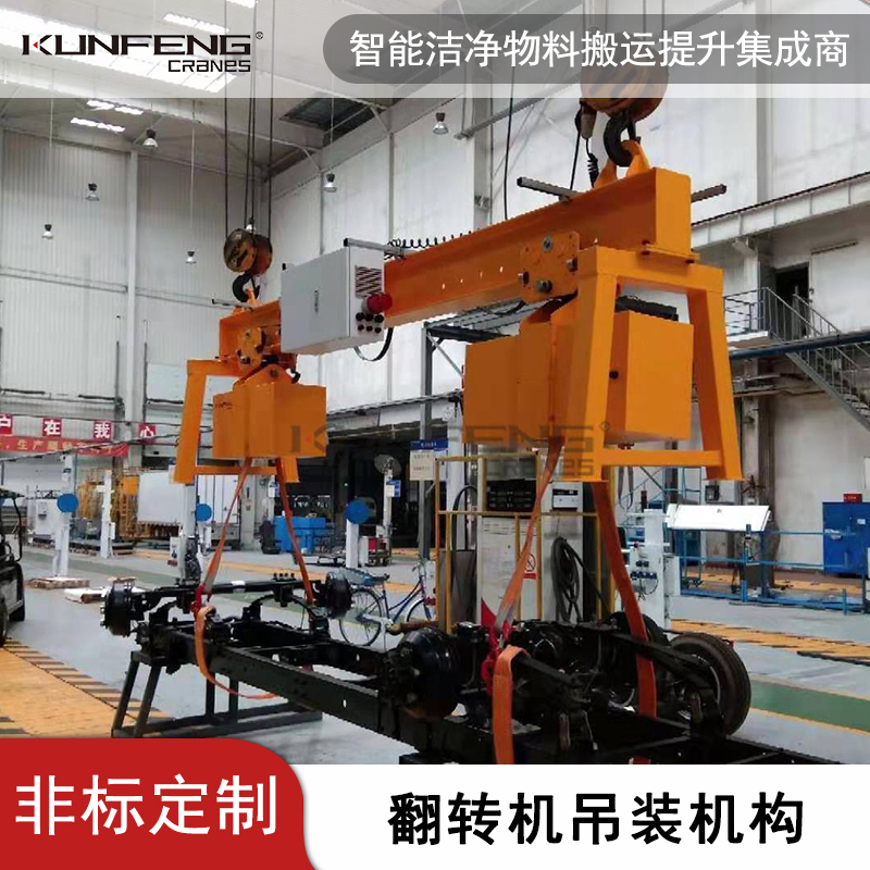 大型工件翻转机方案设计特征优势